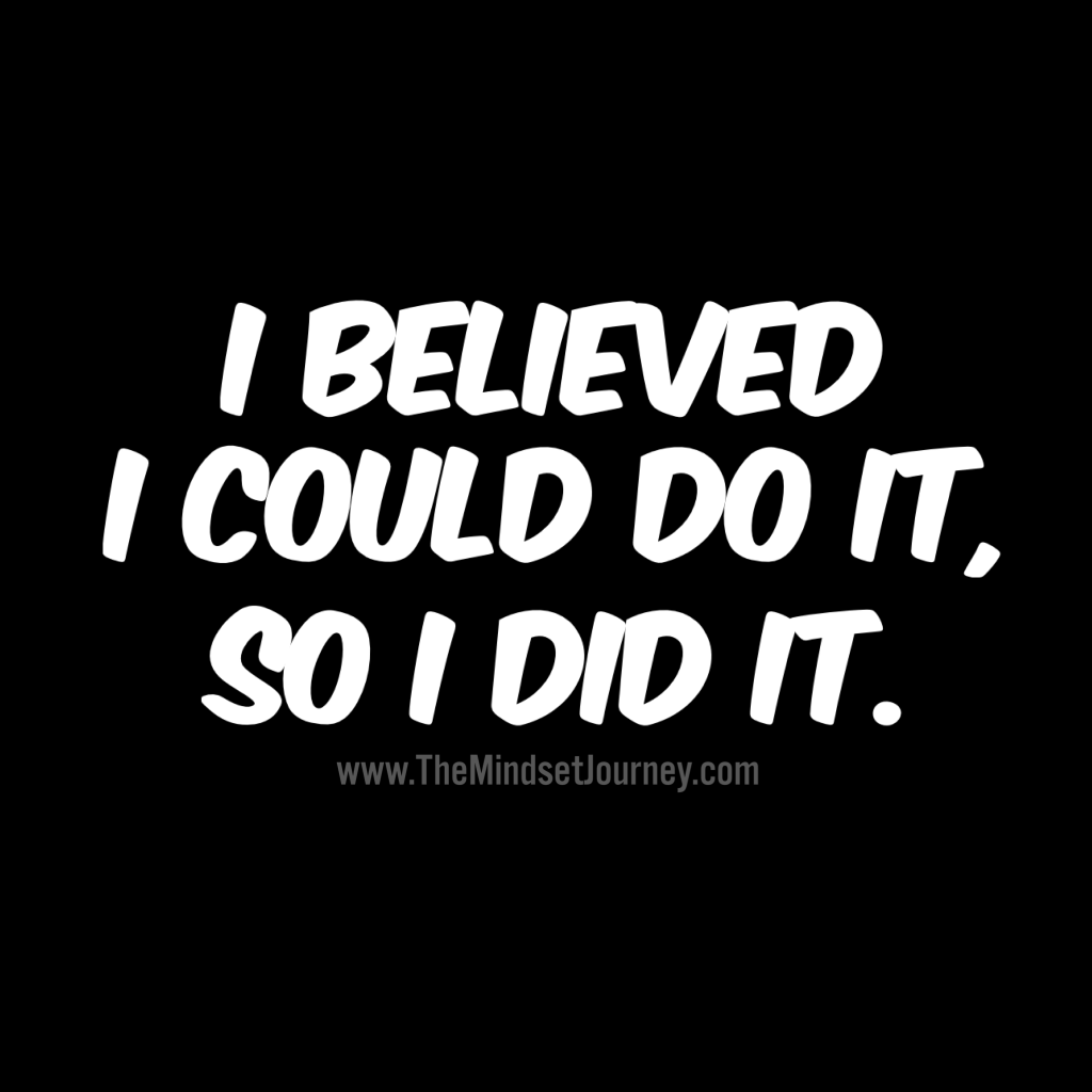 I Did It. I Am Doing It. I’ll Keep Doing&nbsp;It.